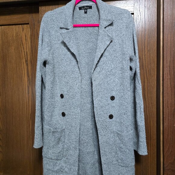 Gray Boutique Long Cardigan/Jacket/Shacket - Picture 1 of 3